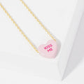 Gold Dipped Heart Candy Necklace - Adult & Kids T-Shirts, Sweatshirts & Hoodies apparel design preview 1