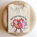 Comfort Colors Valentine's Day Only Heart For You - Adult & Kids T-Shirts, Sweatshirts & Hoodies apparel design preview 1