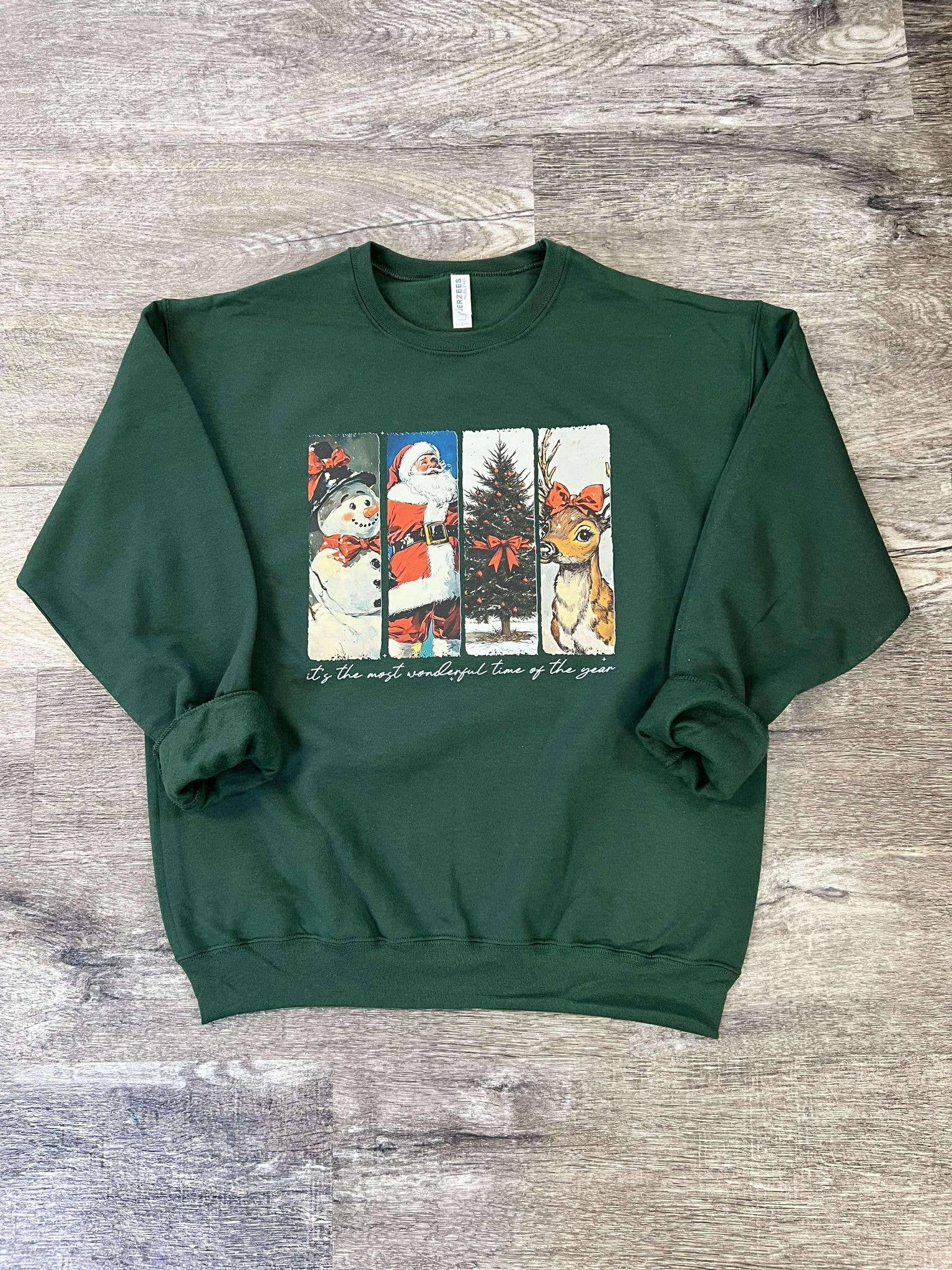 Vintage Most Wonderful Time On Forest - Adult & Kids T-Shirts, Sweatshirts & Hoodies apparel design preview 1