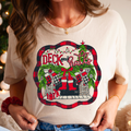 Deck the Hall Christmas Graphic - Adult & Kids T-Shirts, Sweatshirts & Hoodies apparel design preview 1
