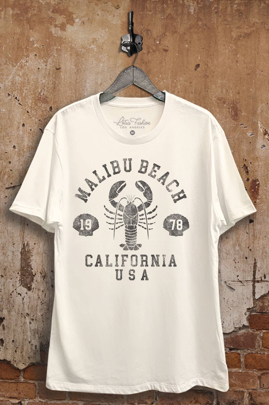 Malibu Beach Lobster Graphic Top - Adult & Kids T-Shirts, Sweatshirts & Hoodies apparel design preview 1