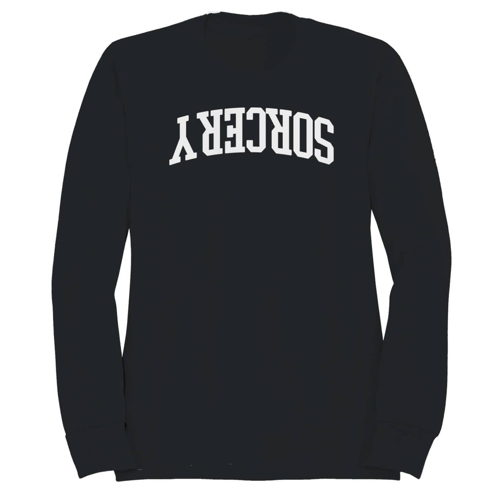 Sorcery Arched Bold White Text Women's - Adult & Kids T-Shirts, Sweatshirts & Hoodies apparel design preview 1
