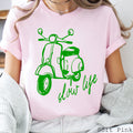 Slow Life Coastal Women'S Graphic Bella Canvas - Adult & Kids T-Shirts, Sweatshirts & Hoodies apparel design preview 1