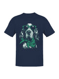 St. Patrick's Day Cool Dog in Shades Men's - Adult & Kids T-Shirts, Sweatshirts & Hoodies apparel design preview 1
