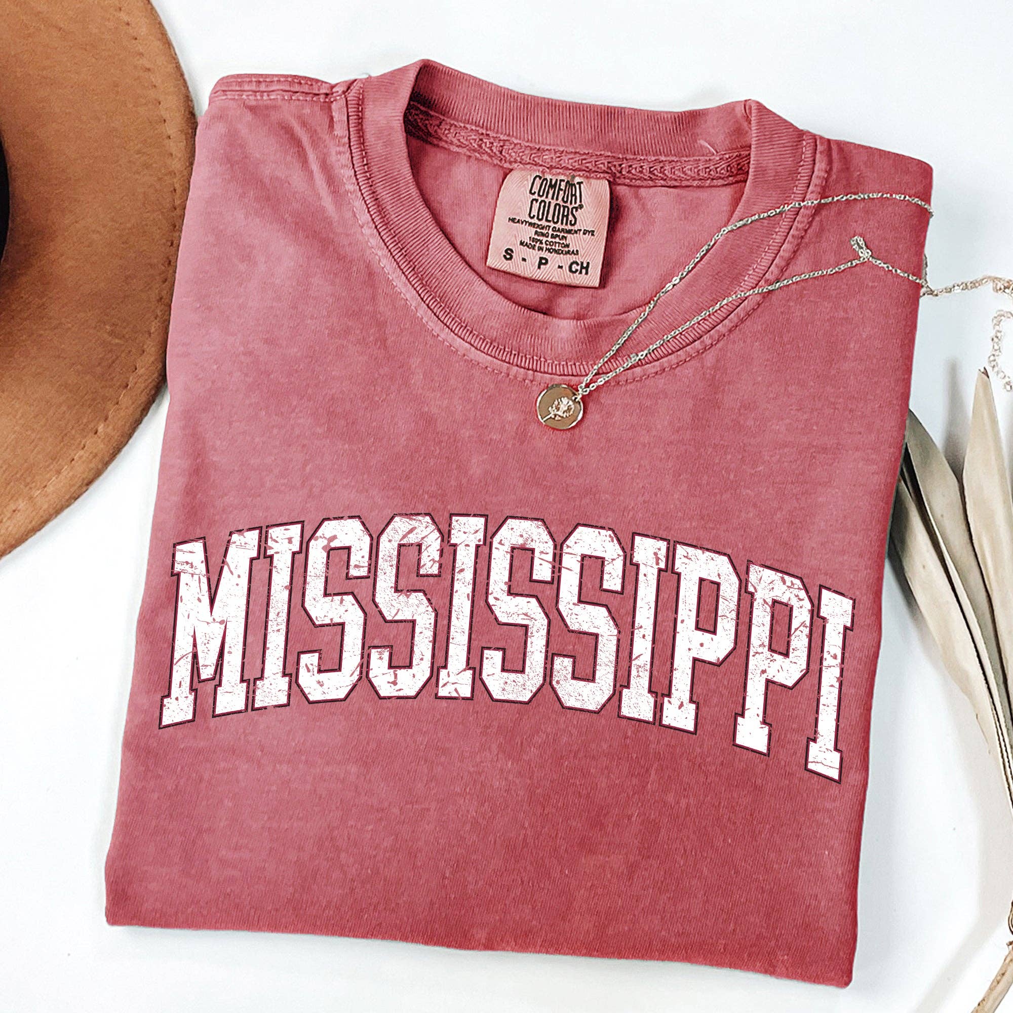 Mississippi, Football, Game Day Tailgate Party State - Adult & Kids T-Shirts, Sweatshirts & Hoodies apparel design preview 1