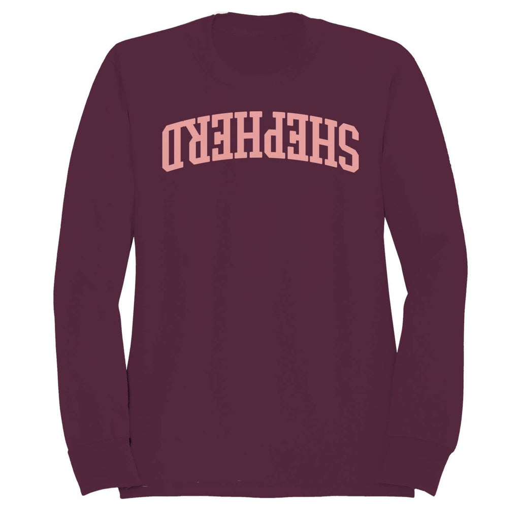 Shepherd Arched Pink Bold Text Women's - Adult & Kids T-Shirts, Sweatshirts & Hoodies apparel design preview 1