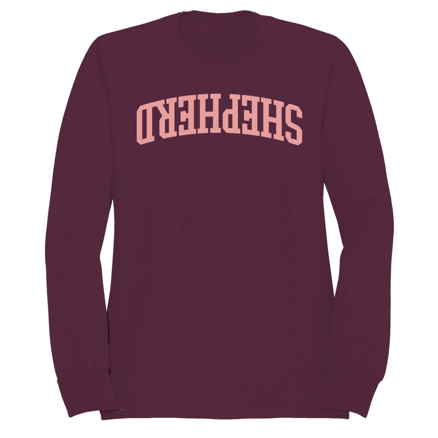 Shepherd Arched Pink Bold Text Women's - Adult & Kids T-Shirts, Sweatshirts & Hoodies apparel design preview 1