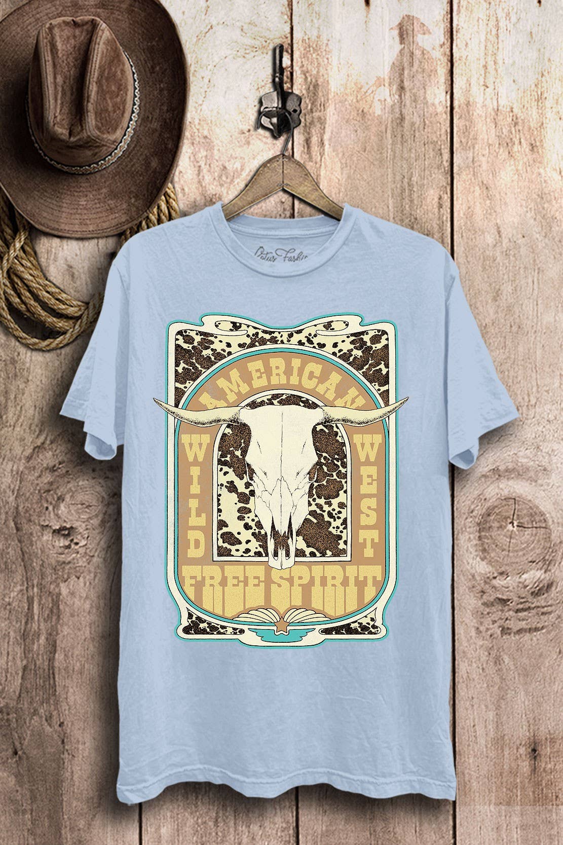 American Wild West Graphic Top - Adult & Kids T-Shirts, Sweatshirts & Hoodies apparel design preview 1