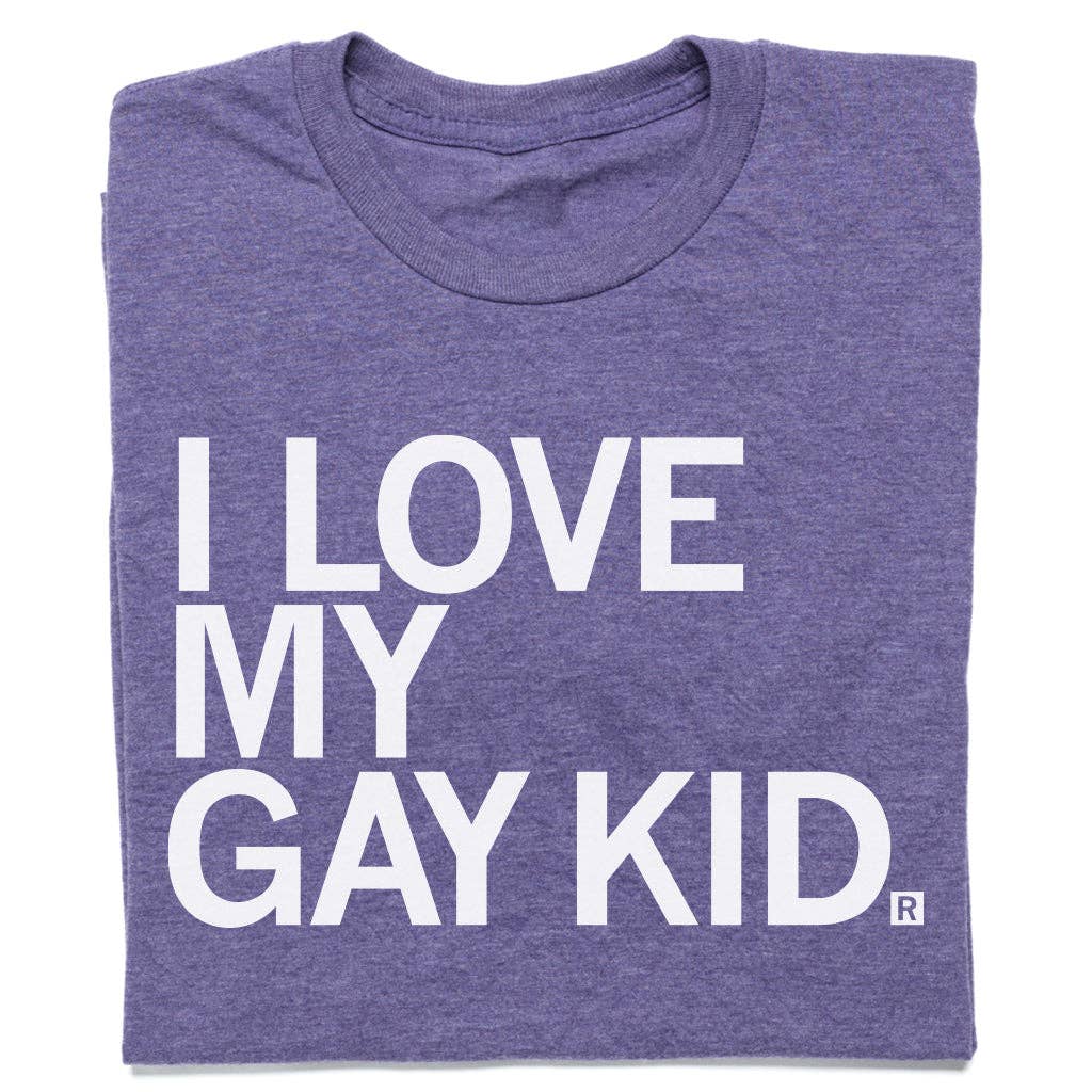 I Love My Gay Kid - Adult & Kids T-Shirts, Sweatshirts & Hoodies apparel design preview 1