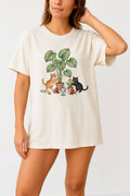 O Christmas Plant Funny Cat - Adult & Kids T-Shirts, Sweatshirts & Hoodies apparel design preview 1