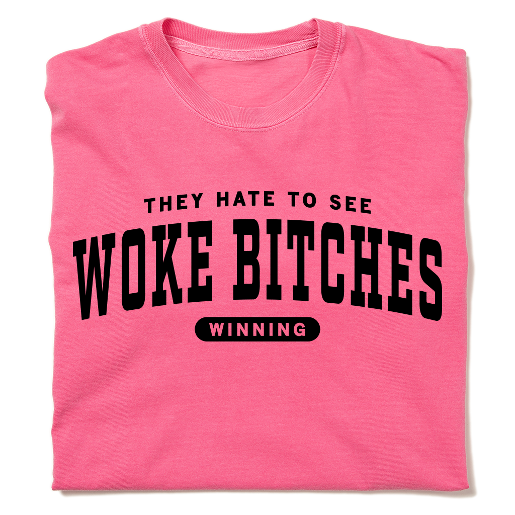 Woke Bitches Heavyweight - Adult & Kids T-Shirts, Sweatshirts & Hoodies apparel design preview 1