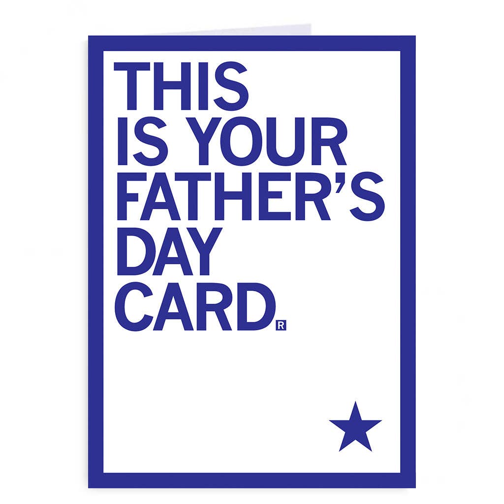This Is Your Father's Day Greeting Card - Adult & Kids T-Shirts, Sweatshirts & Hoodies apparel design preview 1