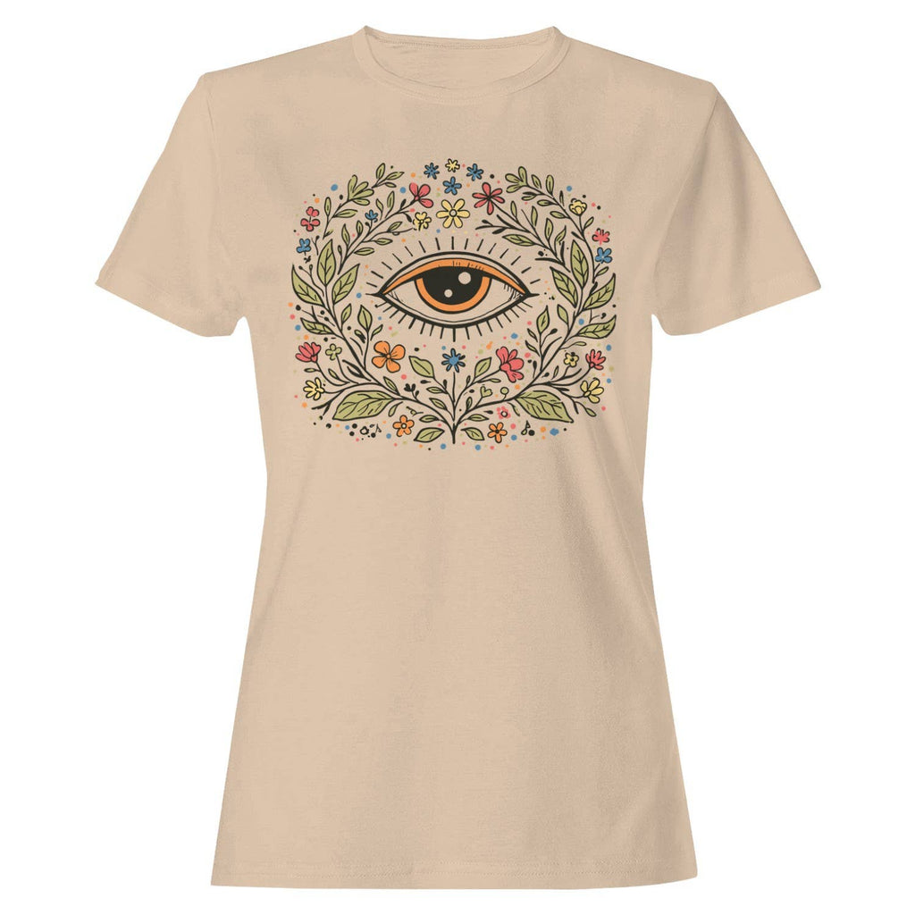 Floral Mystical Eye Women's - Adult & Kids T-Shirts, Sweatshirts & Hoodies apparel design preview 1