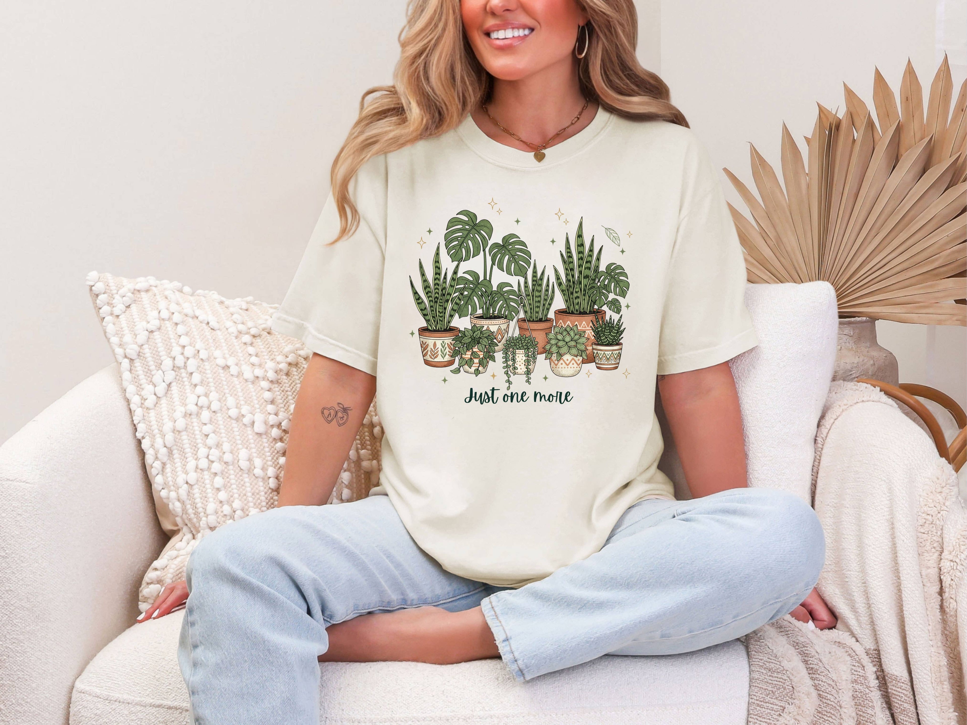 Just One More Plant Funny Lover Comfort - Adult & Kids T-Shirts, Sweatshirts & Hoodies apparel design preview 1