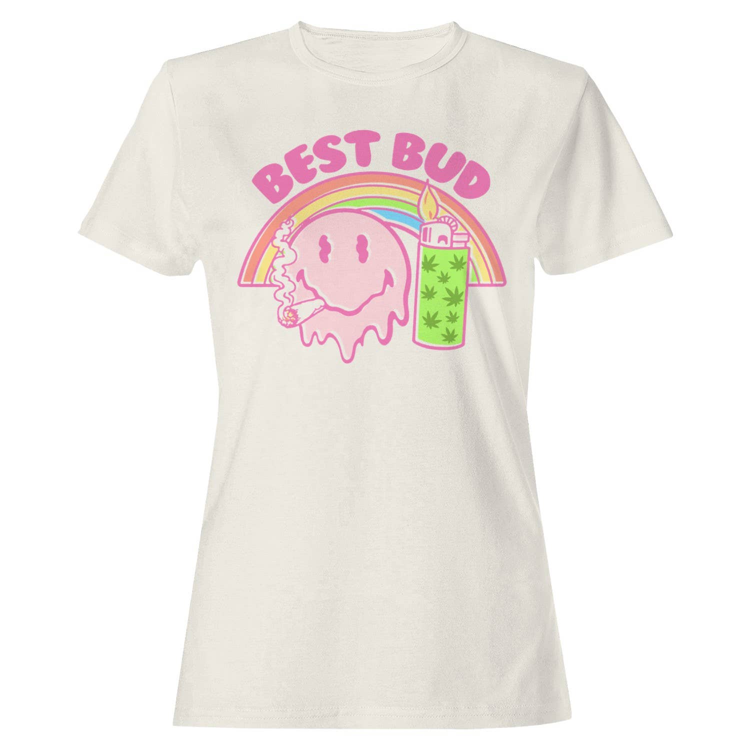 Best Bud Rainbow Women's - Adult & Kids T-Shirts, Sweatshirts & Hoodies apparel design preview 1