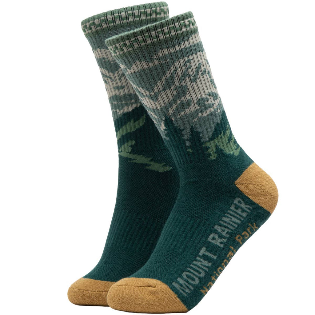 Mount Rainier Sock - Adult & Kids T-Shirts, Sweatshirts & Hoodies apparel design preview 1
