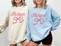 Bows, Michigan Game Day, Graphic - Adult & Kids T-Shirts, Sweatshirts & Hoodies apparel design preview 1