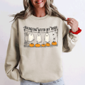 Hanging with My Boos Halloween Pumpkins - Adult & Kids T-Shirts, Sweatshirts & Hoodies apparel design preview 1