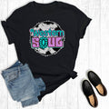 Western Soul Turquoise Concho Graphic - Adult & Kids T-Shirts, Sweatshirts & Hoodies apparel design preview 1