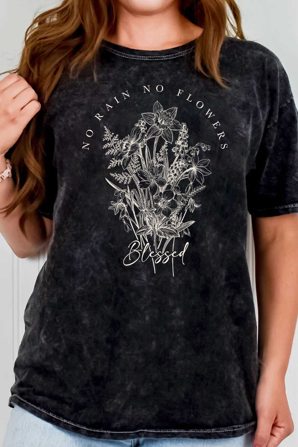 No Rain Flowers Mineral Graphic - Adult & Kids T-Shirts, Sweatshirts & Hoodies apparel design preview 1