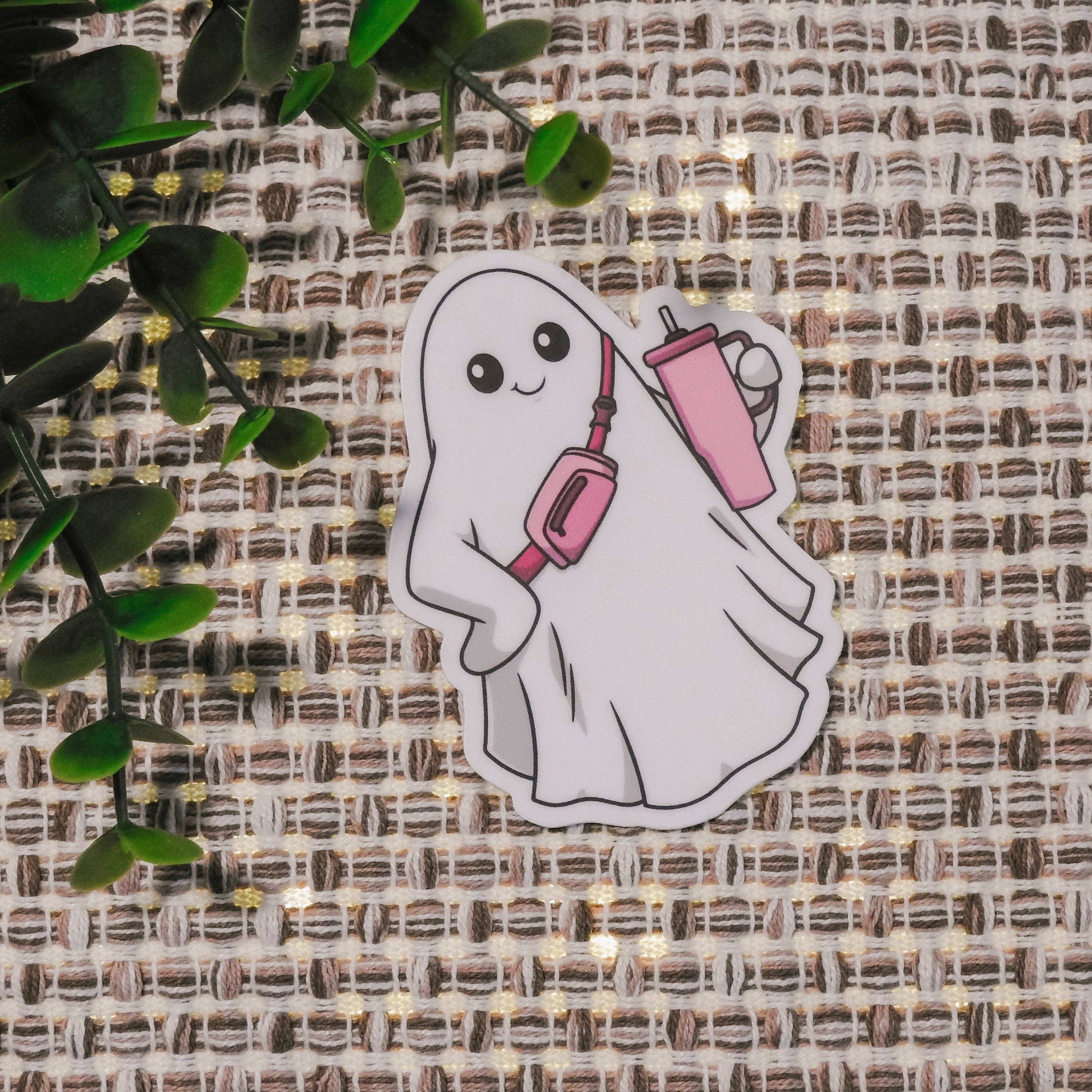 Boujee Ghost Boo-Jee Sticker - Adult & Kids T-Shirts, Sweatshirts & Hoodies apparel design preview 1