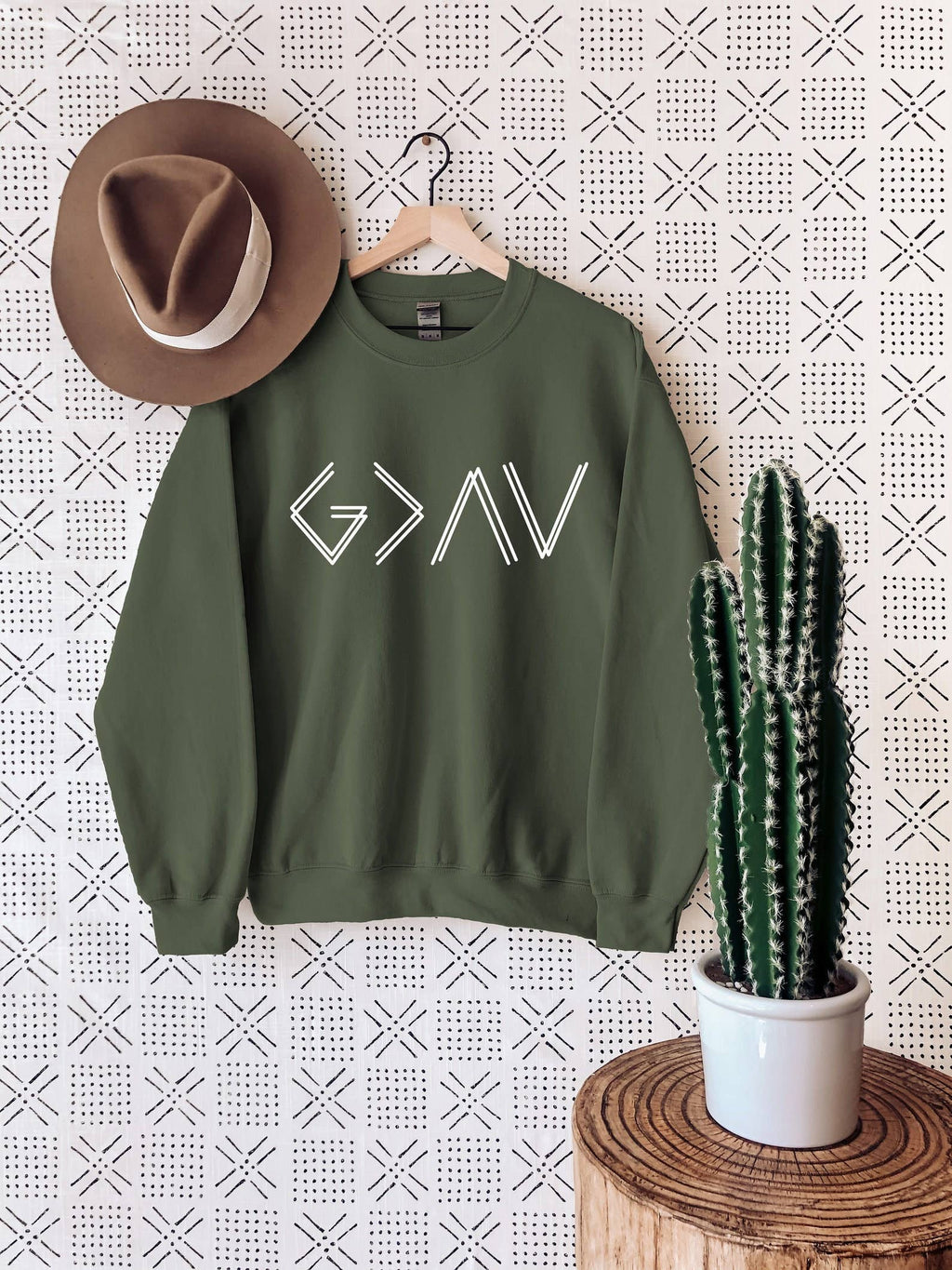 God Is Greater Than Ups and Downs - Adult & Kids T-Shirts, Sweatshirts & Hoodies apparel design preview 1