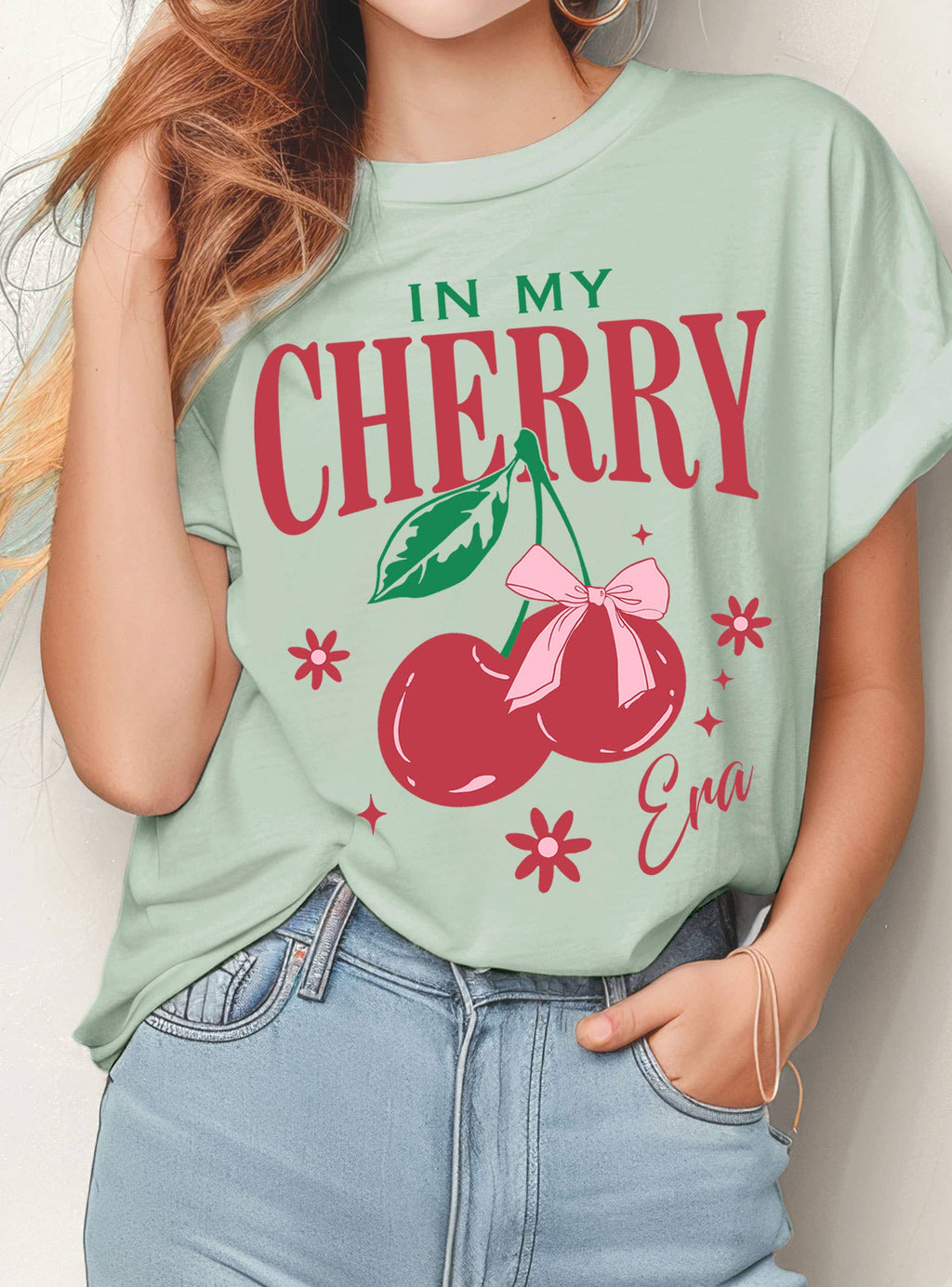 In My Cherry Era Graphic - Adult & Kids T-Shirts, Sweatshirts & Hoodies apparel design preview 1