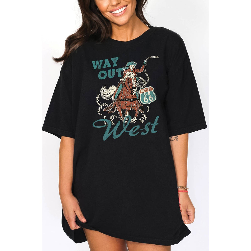 Route 66 Oversized - Adult & Kids T-Shirts, Sweatshirts & Hoodies apparel design preview 1