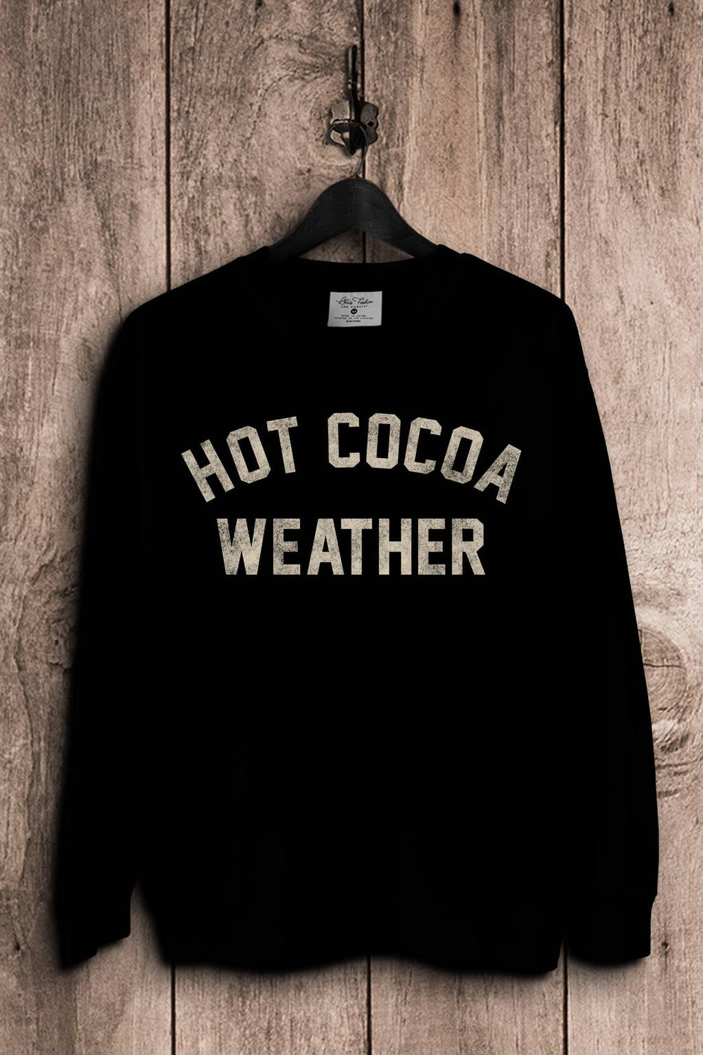Hot Cocoa Weather - Adult & Kids T-Shirts, Sweatshirts & Hoodies apparel design preview 1