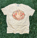 Vintage Goose Patchwork with Flowers On Cream - Adult & Kids T-Shirts, Sweatshirts & Hoodies apparel design preview 1