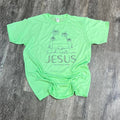 Find Rest in Jesus On Mint Green - Adult & Kids T-Shirts, Sweatshirts & Hoodies apparel design preview 1