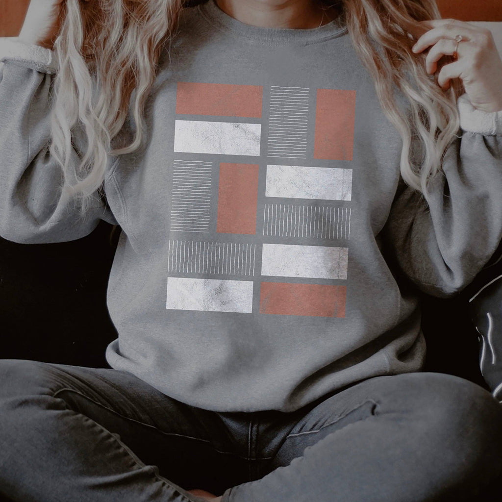 Abstract Geometric Rectangle Print - Adult & Kids T-Shirts, Sweatshirts & Hoodies apparel design preview 1