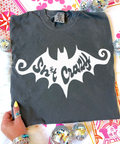 Bat Shit Crazy Comfort Color Pepper - Adult & Kids T-Shirts, Sweatshirts & Hoodies apparel design preview 1