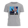 Trump Fist Bump 2024 2734 - Adult & Kids T-Shirts, Sweatshirts & Hoodies apparel design preview 1