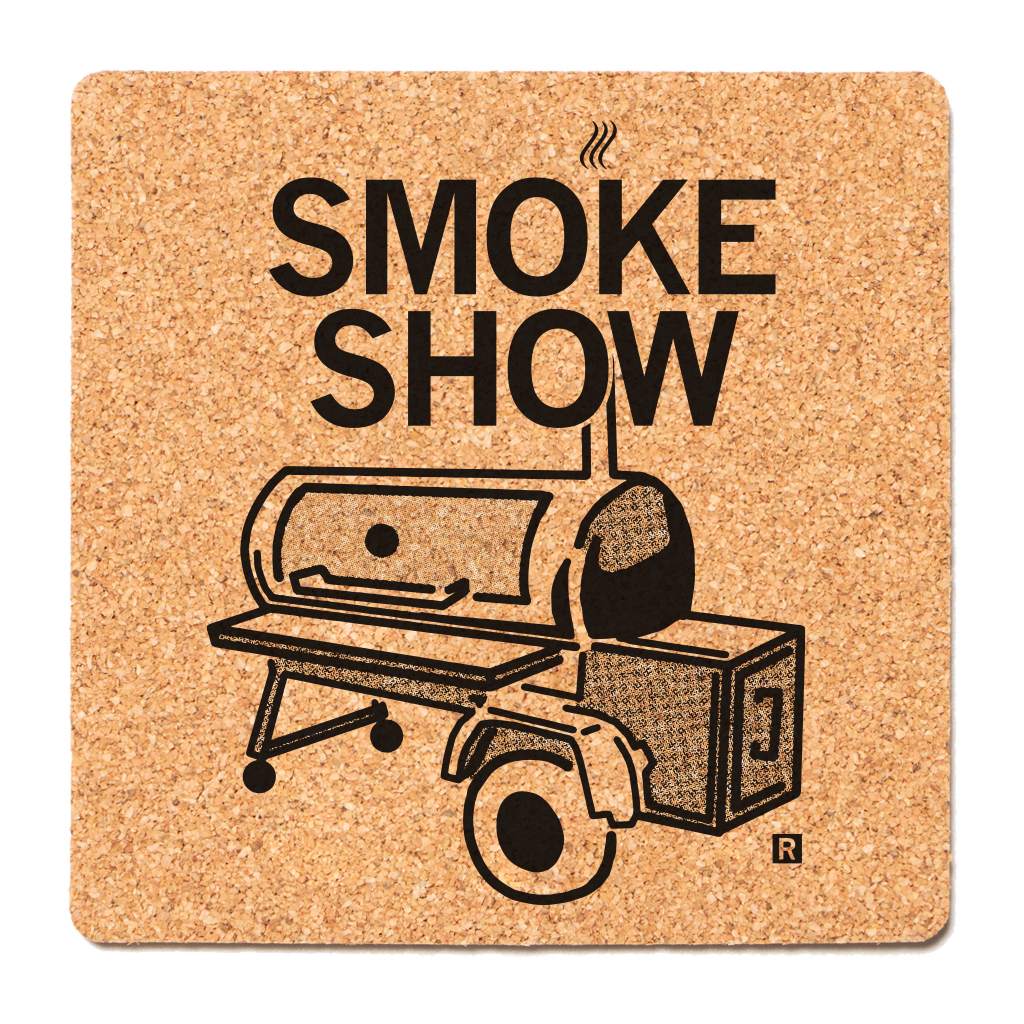 Smoke Show Cork Coaster - Adult & Kids T-Shirts, Sweatshirts & Hoodies apparel design preview 1