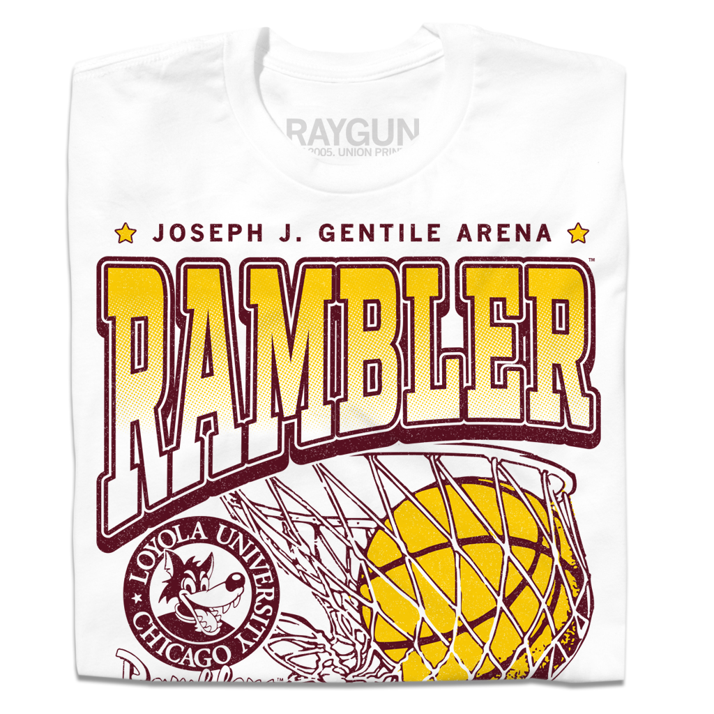Rambler Basketball Max Collegiate - Adult & Kids T-Shirts, Sweatshirts & Hoodies apparel design preview 1