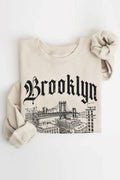 Brooklyn New York Graphic Brushed - Adult & Kids T-Shirts, Sweatshirts & Hoodies apparel design preview 1