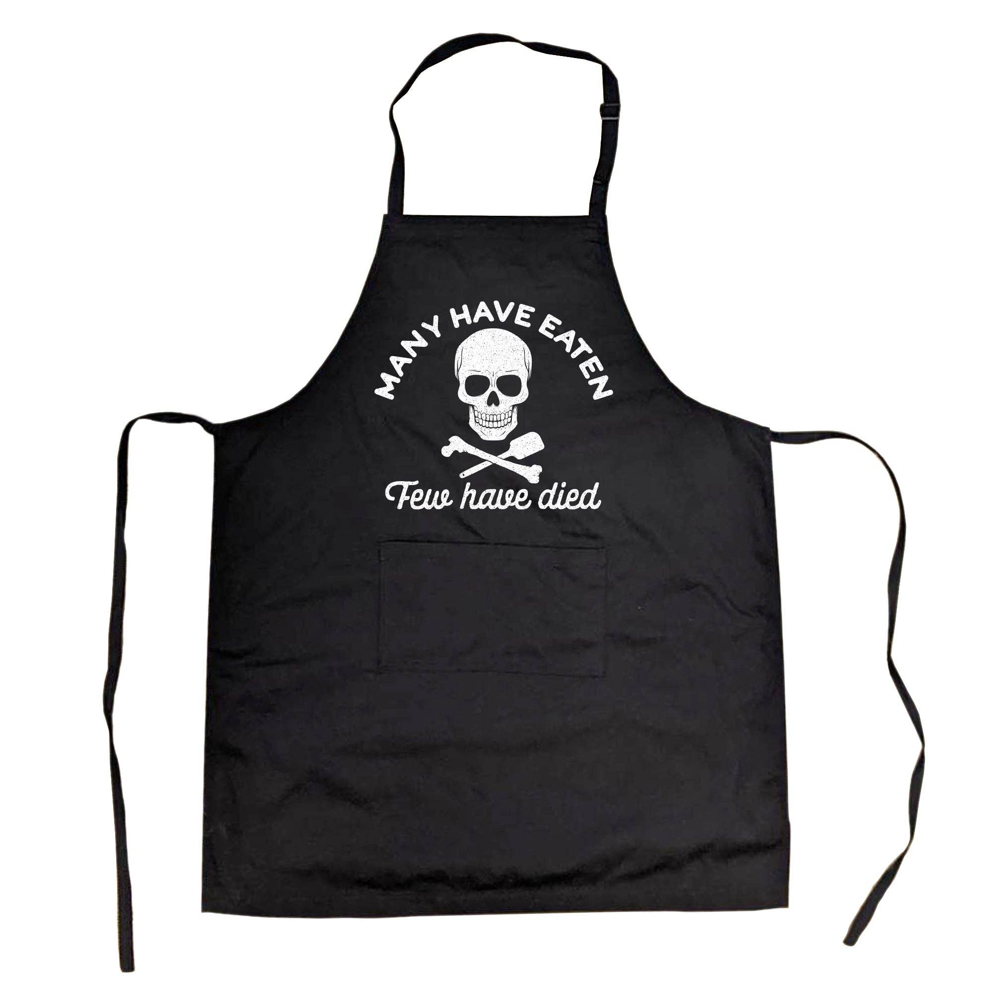 Many Have Eaten Few Died Cookout Apron - Adult & Kids T-Shirts, Sweatshirts & Hoodies apparel design preview 1