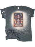 The Dog Mom Tarot Card Bleached - Adult & Kids T-Shirts, Sweatshirts & Hoodies apparel design preview 1