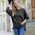 Brushed Hacci Exposed Seam Sweater - Adult & Kids T-Shirts, Sweatshirts & Hoodies apparel design preview 1