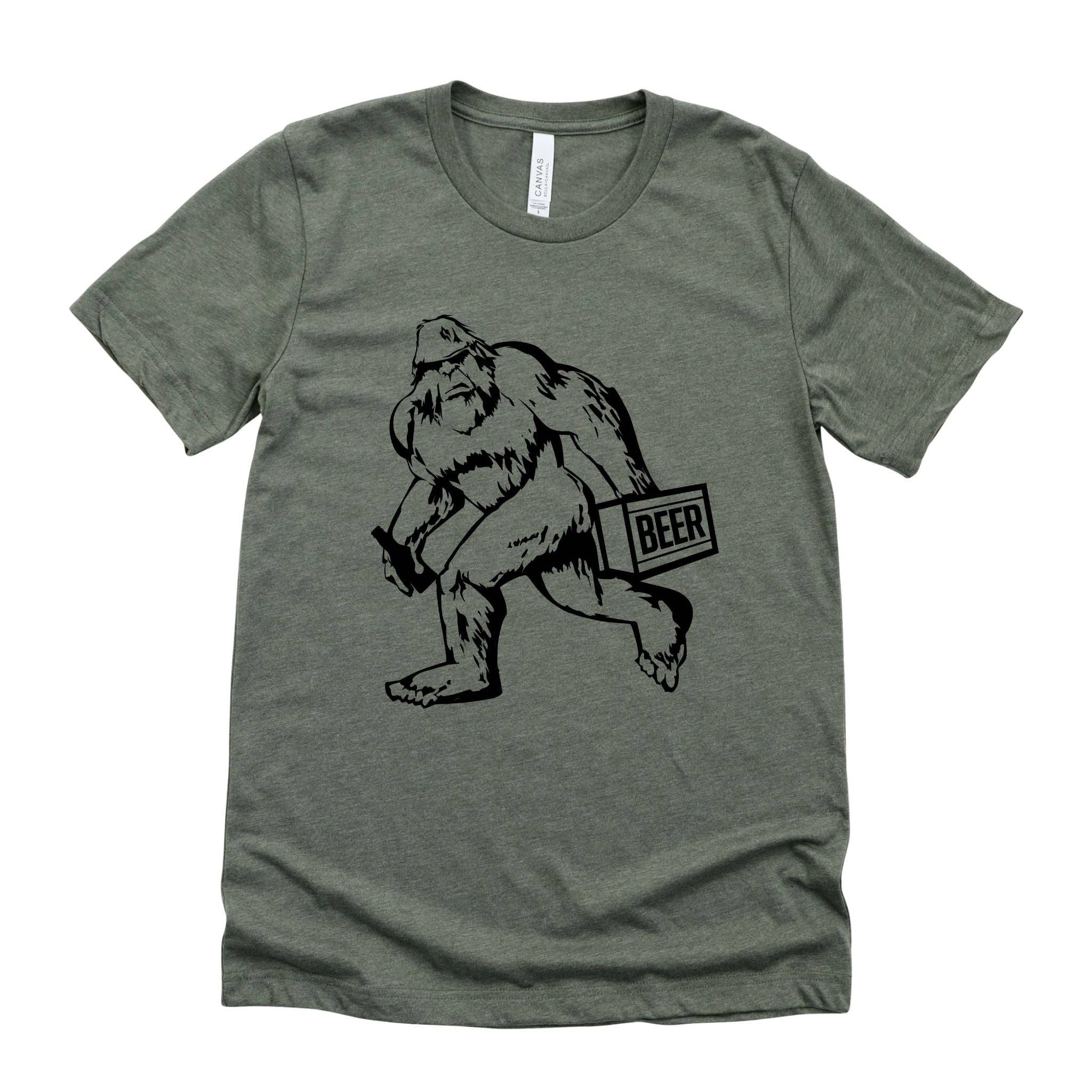 Bigfoot Beer Graphic 029 - Adult & Kids T-Shirts, Sweatshirts & Hoodies apparel design preview 1