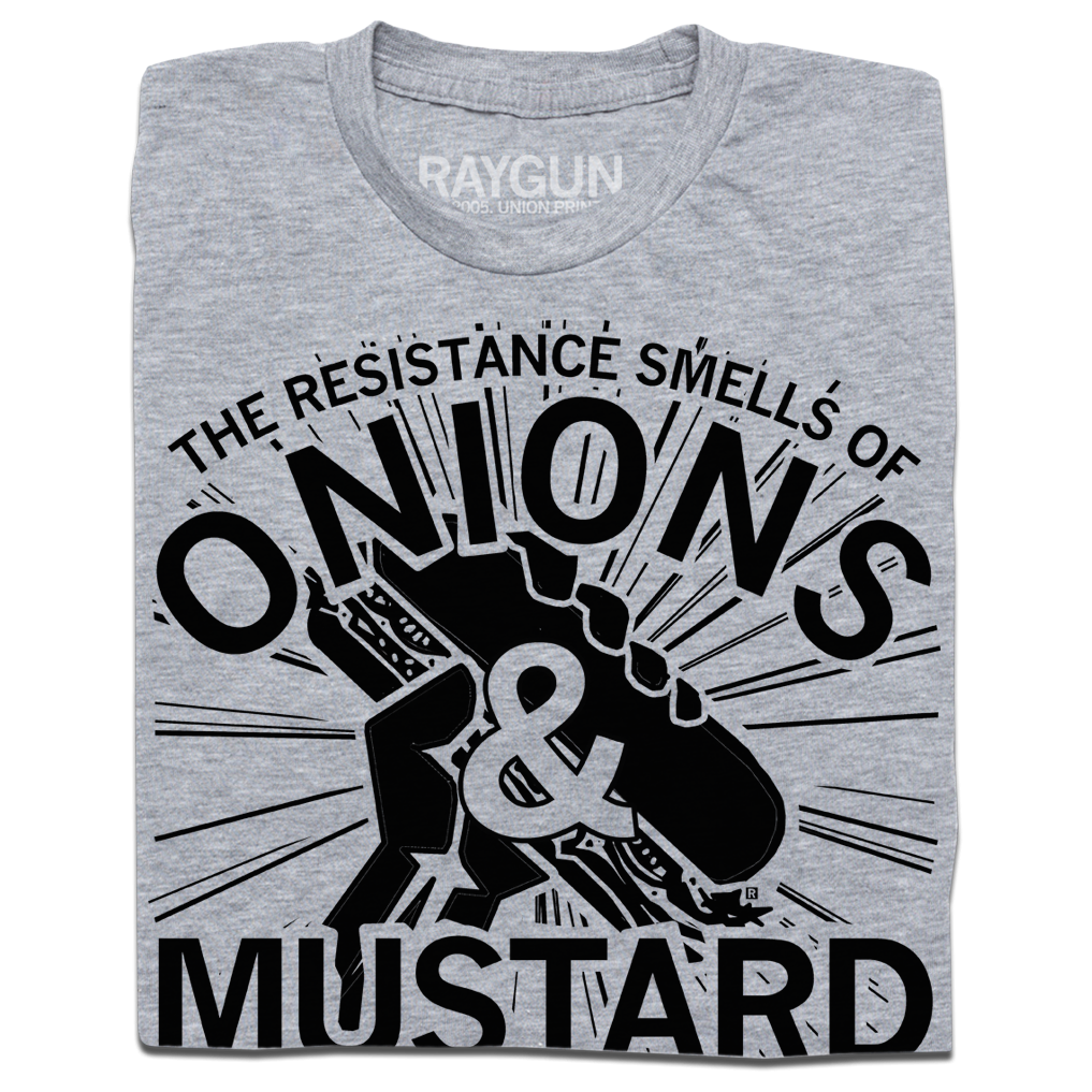 Onions and Mustard Resistance - Adult & Kids T-Shirts, Sweatshirts & Hoodies apparel design preview 1