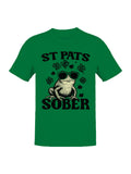 St. Patrick's Day Sober Frog Men's - Adult & Kids T-Shirts, Sweatshirts & Hoodies apparel design preview 1