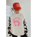 Raising Hells Since Birth Vintage Graphic Oversized - Adult & Kids T-Shirts, Sweatshirts & Hoodies apparel design preview 1