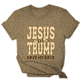 Jesus and Trump Have My Back 2380 - Adult & Kids T-Shirts, Sweatshirts & Hoodies apparel design preview 1