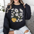 Daisies, Retro Floral Design - Adult & Kids T-Shirts, Sweatshirts & Hoodies apparel design preview 1