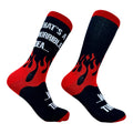 Men's Thats A Horrible Idea What Time Socks - Adult & Kids T-Shirts, Sweatshirts & Hoodies apparel design preview 1