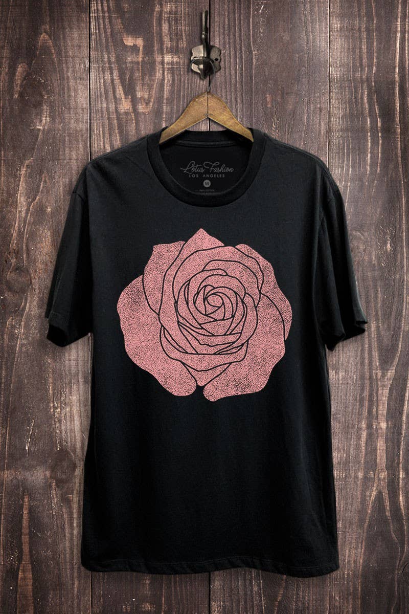 Rose Graphic Top - Adult & Kids T-Shirts, Sweatshirts & Hoodies apparel design preview 1