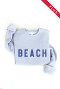 Beach Plus Graphic - Adult & Kids T-Shirts, Sweatshirts & Hoodies apparel design preview 1