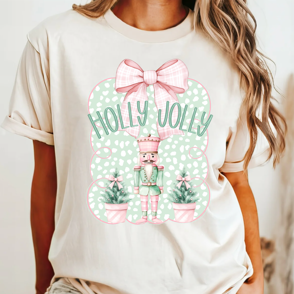 Coquette Nutcracker Comfort Color - Adult & Kids T-Shirts, Sweatshirts & Hoodies apparel design preview 1
